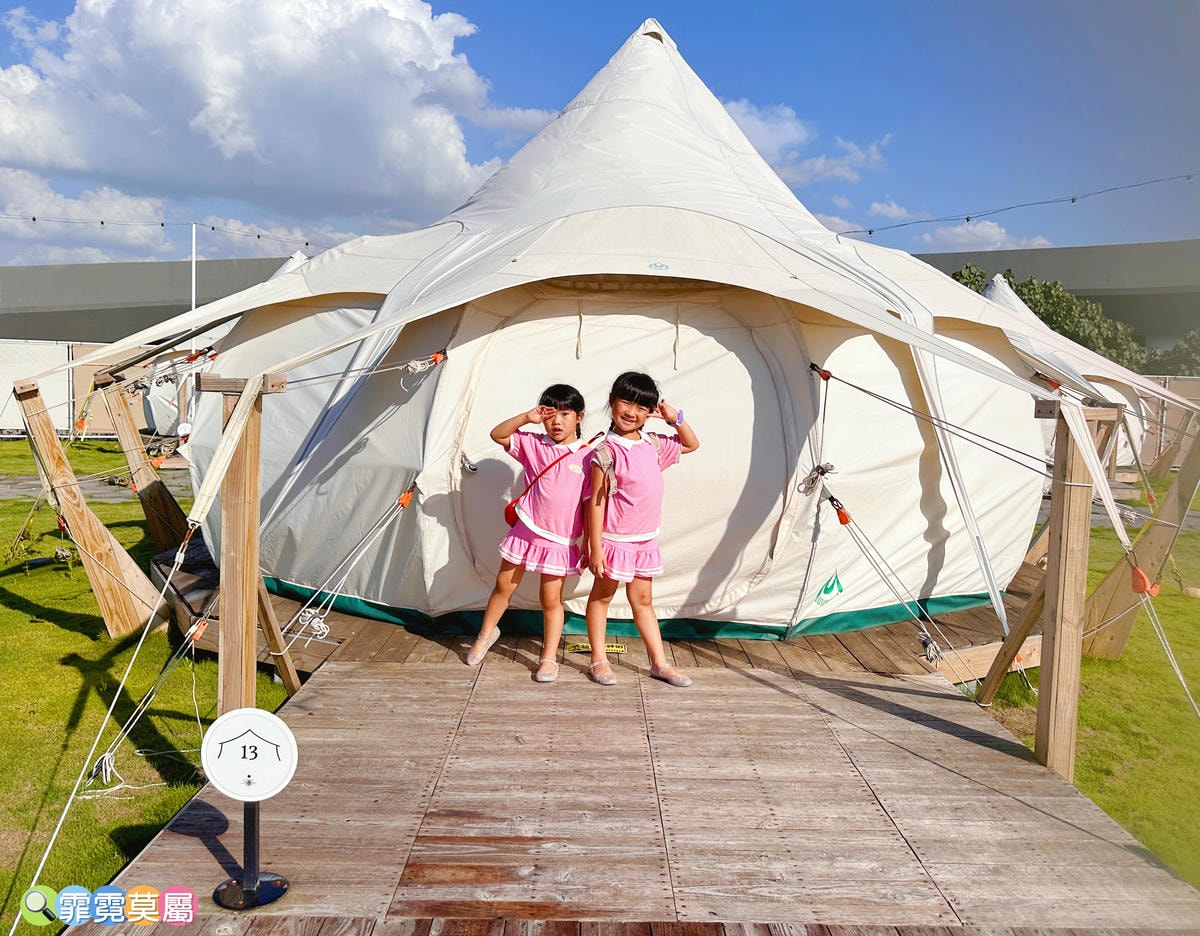 ★台中親子露營推薦★ 蟬說 : 夕陽漫漫，一泊二食住在全台唯