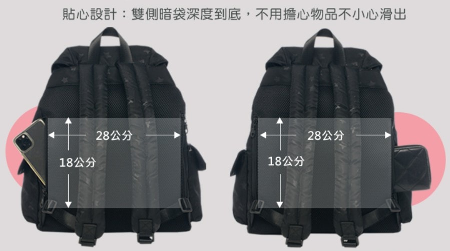 ❤好物分享❤ Zoila 簡約束口後背包,跳脫對媽媽包的印象 messageImage_1698381967235