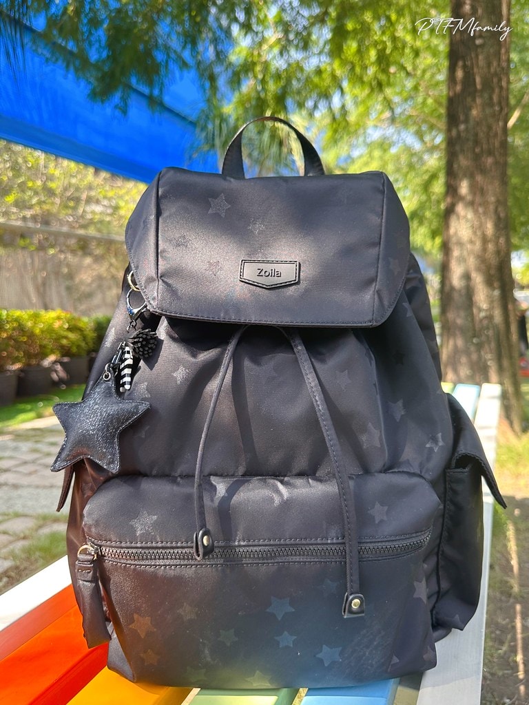 ❤好物分享❤ Zoila 簡約束口後背包,跳脫對媽媽包的印象 LINE_ALBUM_Zoila後背包(星星大款)_231027_24