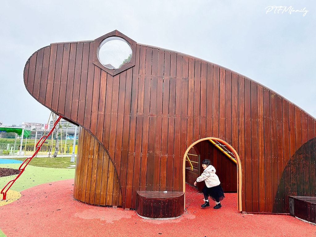 ★台北公園★ 蛙仔坑生態遊戲場,以青蛙為主題設計,有大沙坑、 S__113361031_0