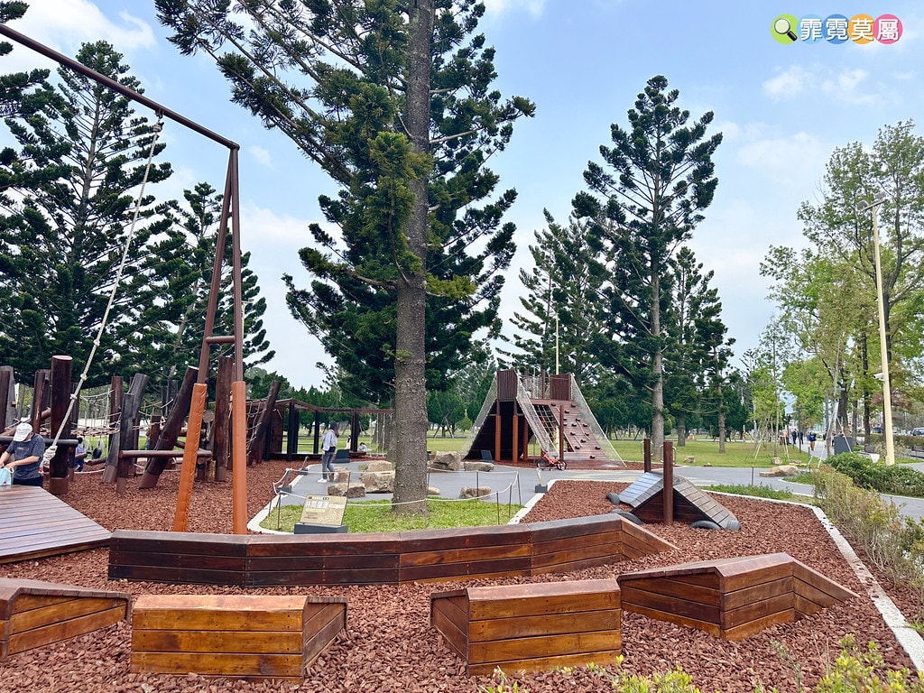 ★桃園公園★ 龍潭綠杉林公園,最新打造的山訓闖關遊戲場,全新 S__114704537_0