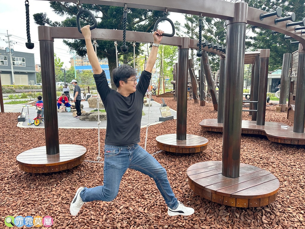 ★桃園公園★ 龍潭綠杉林公園,最新打造的山訓闖關遊戲場,全新 S__114704510_0