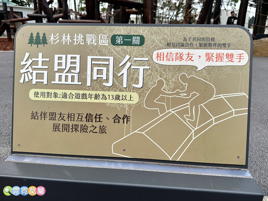 ★桃園公園★ 龍潭綠杉林公園,最新打造的山訓闖關遊戲場,全新 S__114704536_0
