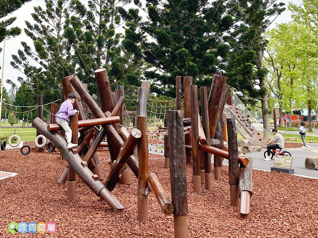 ★桃園公園★ 龍潭綠杉林公園,最新打造的山訓闖關遊戲場,全新 S__114704508_0