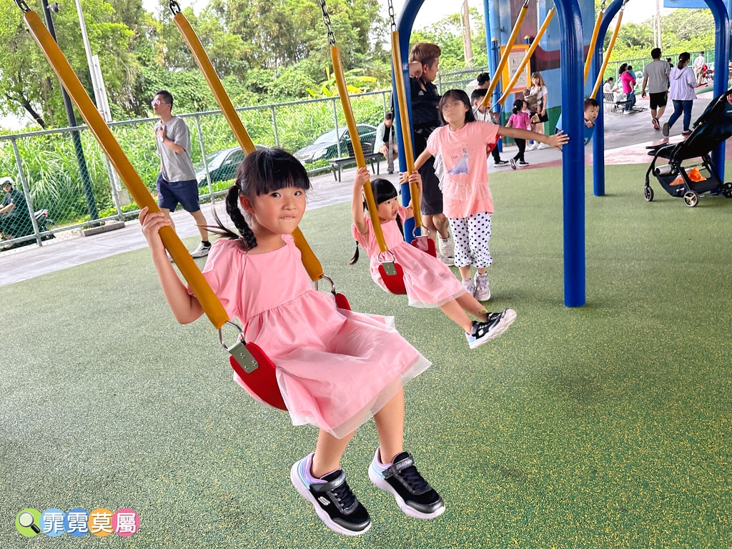 ★桃園公園★ 國2橋下兒童冒險公園,一公里長晴雨天都能放電孩 S__115736654_0