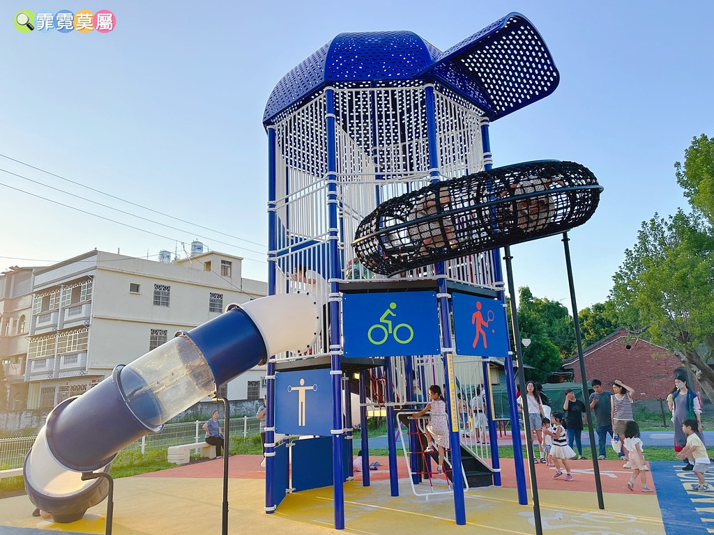 ★彰化最新公園★ 埔鹽埔南運動公園,以在地特色打造埔鹽順澤宮 S__122093723_0