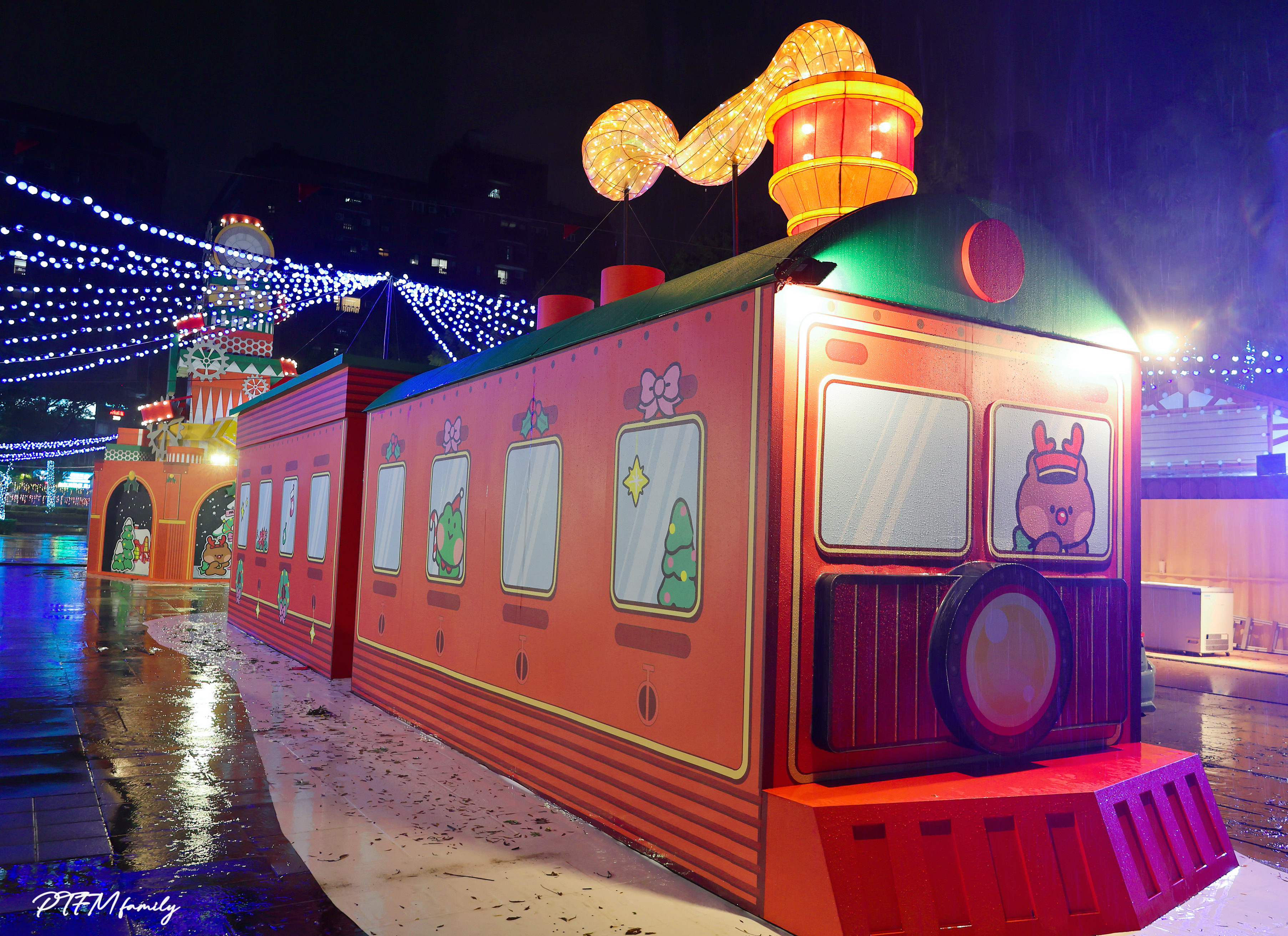 ★新北最新景點★ 2025新北歡樂耶誕城, 2025/11/14-2025/12/28 LINE FRIENDS總動員和馬戲佳年華遊玩耶誕城攻略 (附交通資訊與地圖) - 第15張圖