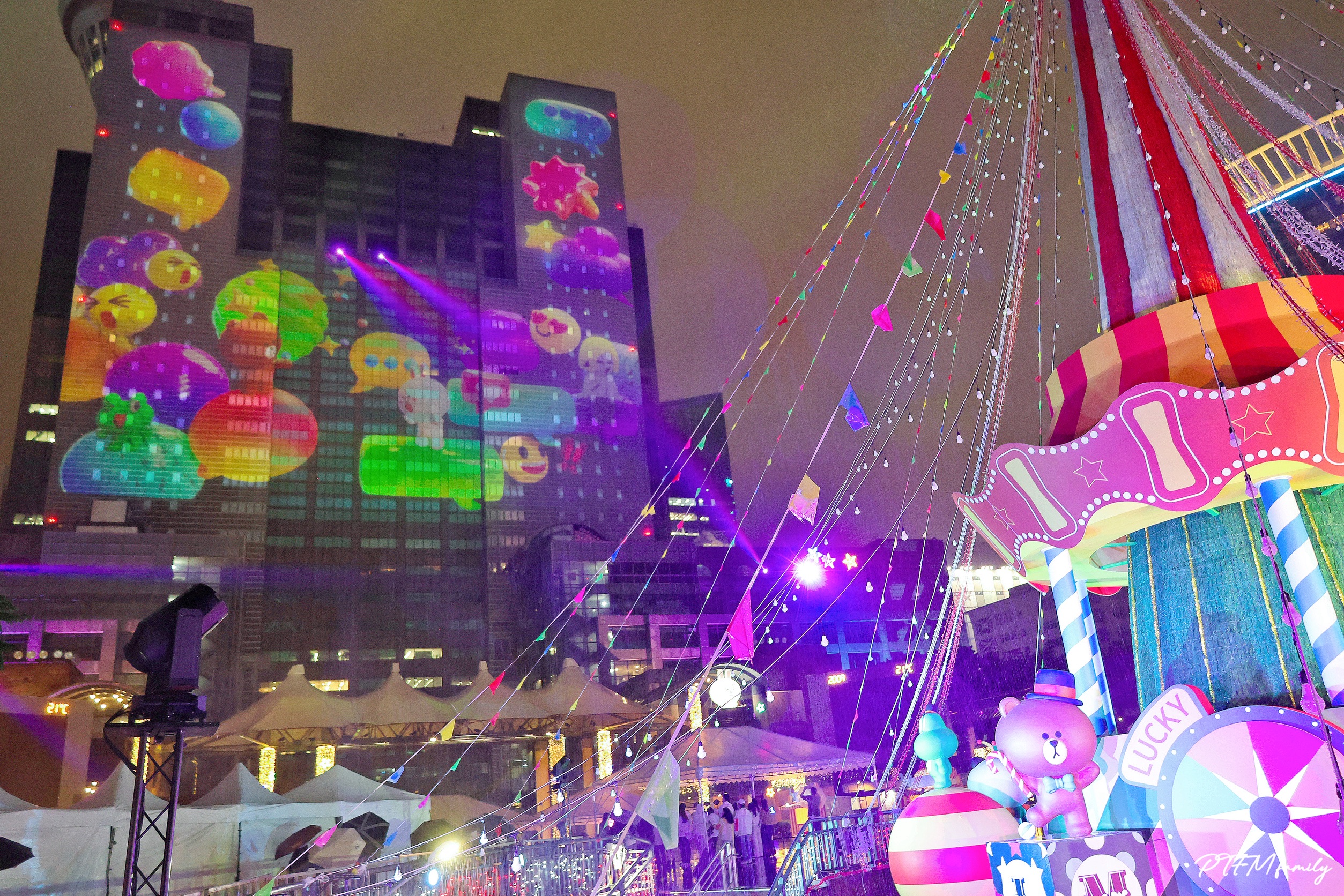 ★新北最新景點★ 2025新北歡樂耶誕城, 2025/11/14-2025/12/28 LINE FRIENDS總動員和馬戲佳年華遊玩耶誕城攻略 (附交通資訊與地圖) - 第8張圖