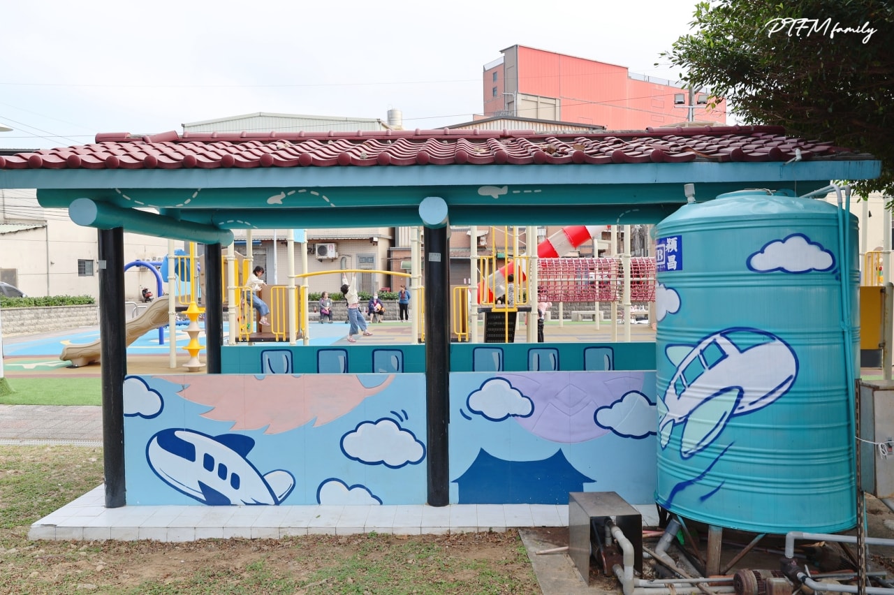 桃園最新公園｜蘆竹海寧公園，全台首座以航空為主題的特色遊戲場
