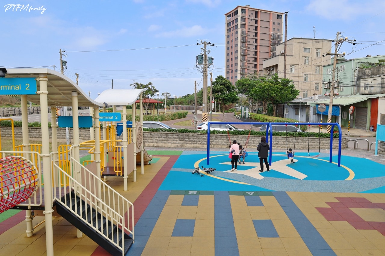 桃園最新公園｜蘆竹海寧公園，全台首座以航空為主題的特色遊戲場