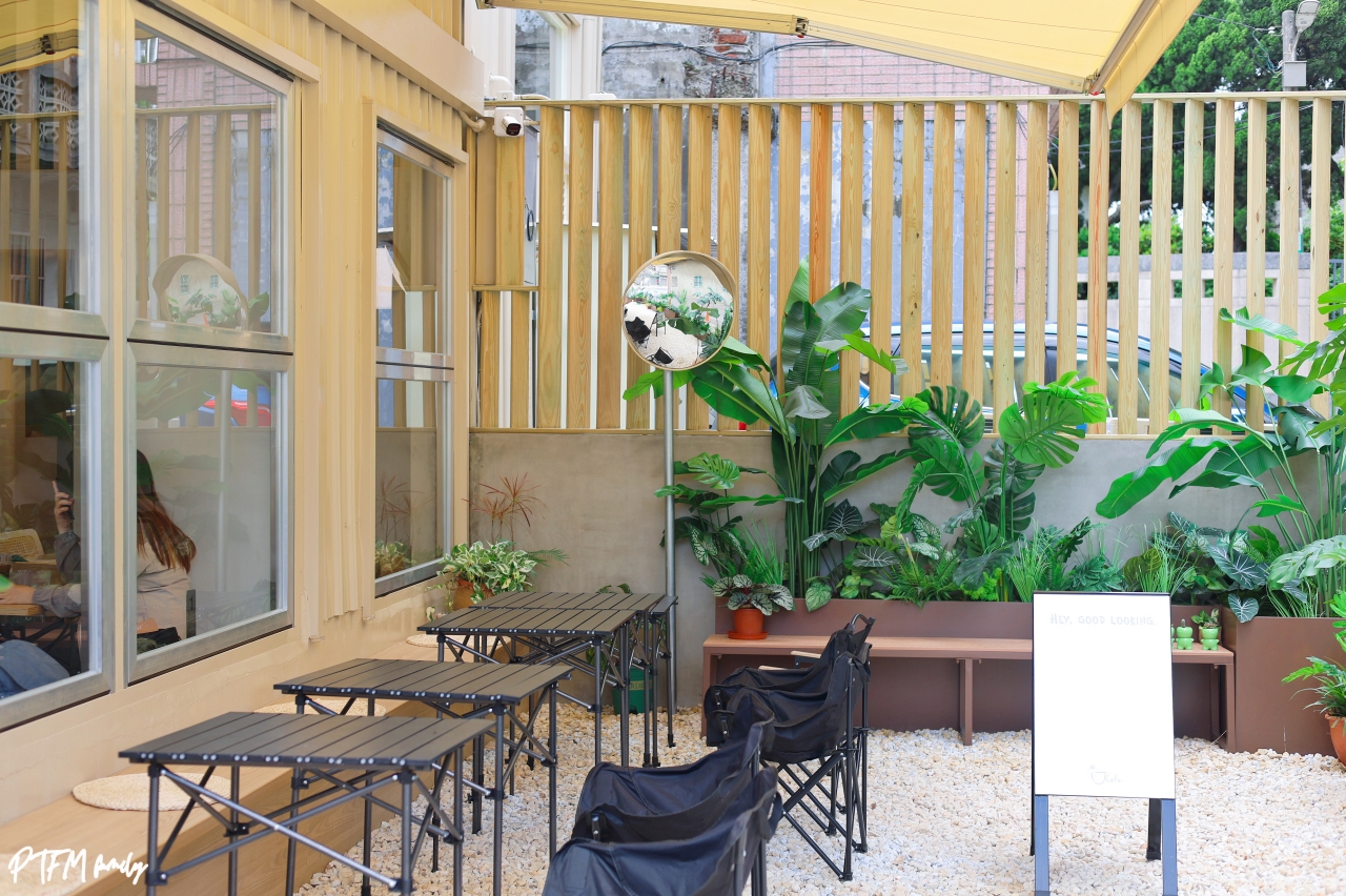 桃園咖啡廳推薦｜益棧咖啡J CAFE，韓系奶油風和露營露營風，不限時桃園最新咖啡廳