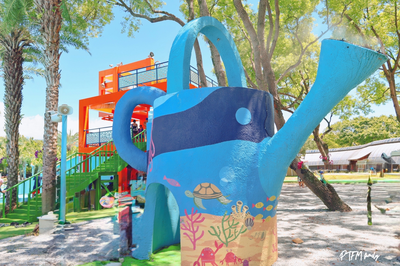 花蓮親子景點｜知卡宣綠森林親水公園，2026暑假開跑兒童免費入場、大人只要門票$50唱玩一整天，花蓮玩水推薦